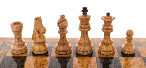 Karelian birch chess "Classic"